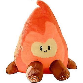 Flame Plush ToySmiling Fun Filled Flame Pillow, 16" Plush Flame Character Stuffed Toy Pillow, Soft Plush Toy for Children's Birthday Gift (Smile)