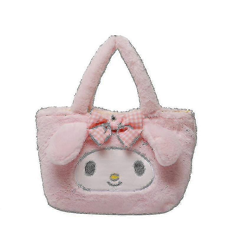 Kawaii Cinnamoroll Sanrio Βελούδινο τσάντα μου Μελωδία Anime Τσάντες Kt Γάτα Purin Σκύλος Kuromi A