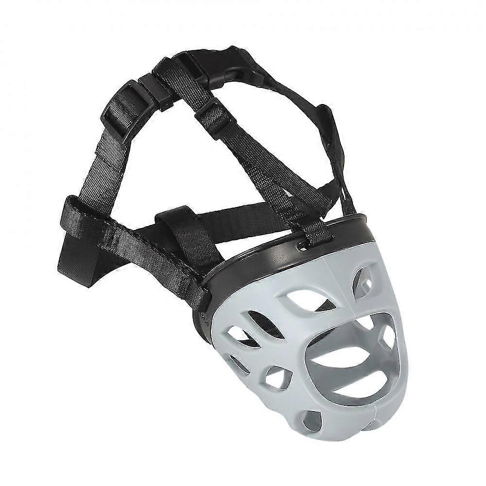 Dog Muzzles, Breathable Adjustable Drinkable Humane Dog Basket Muzzle For Biting Chewing ,unique Design Does Not Affect The Dog's Breathingusing It Wi