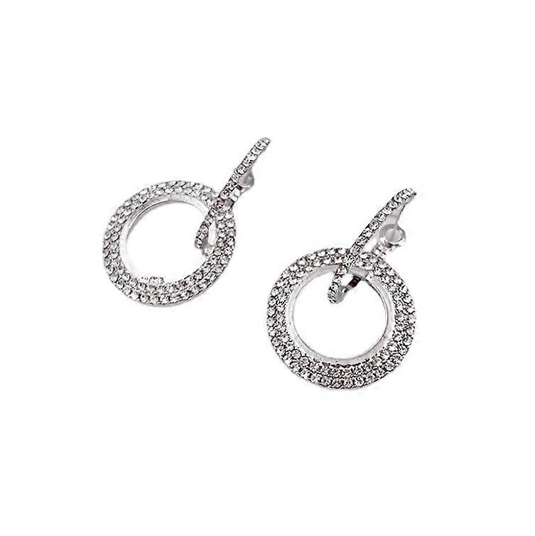 Geometric earrings silver