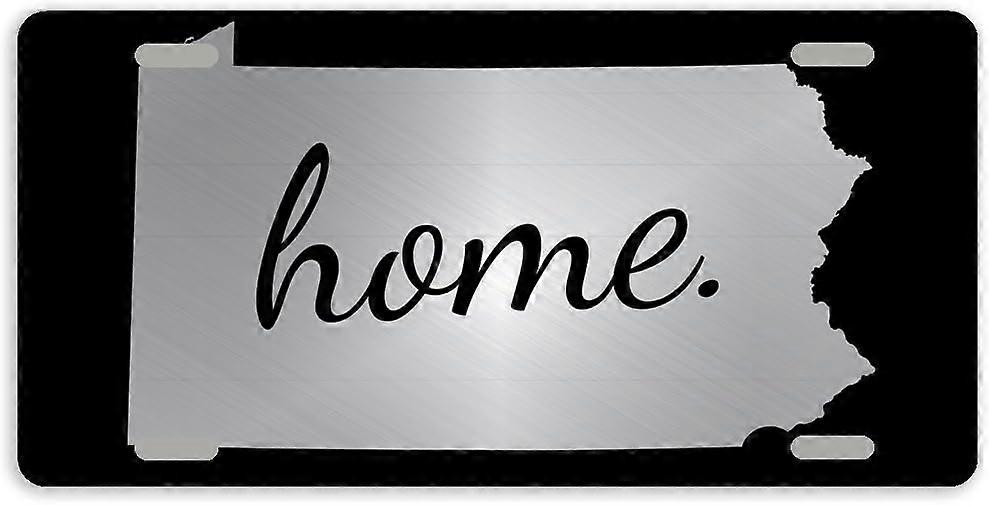 LINCMAN Home State Metal Car Tag Auto Tag License Plate Cover with 4 Holes 12 x 6 Inches -North Caro