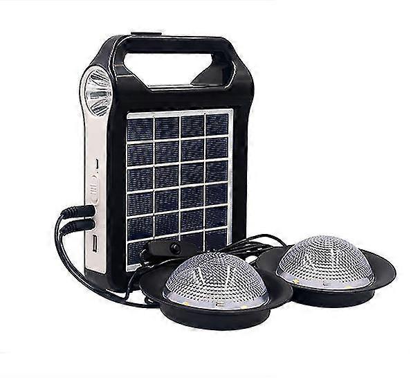 USB Port Solar Panel Light Solar Generator System With Lighting Lamp Outdoor