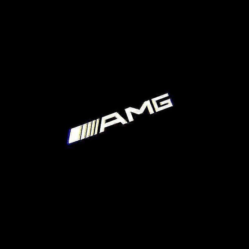 2 x 車のドアは、メルセデス ベンツ gls/glc/glb/gla/a/b/c/e クラスのためのロゴ プロジェクター ライトを導きました