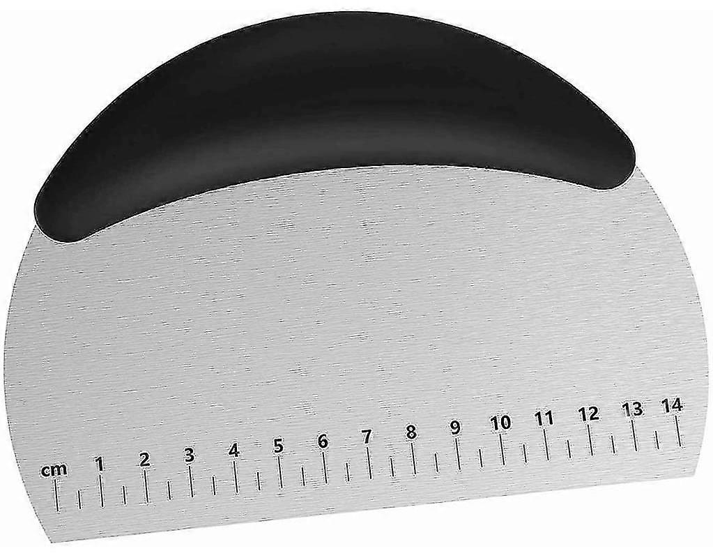 Sunrain Stainless Steel Baking Dough Cutter Dough Scraper
