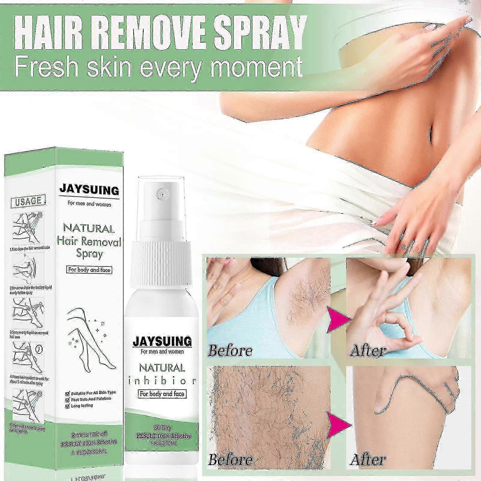 ספריי להסרת שיער Jaysuing קצף ספריי עדין להסרת שיער טיפול נקי חלק וקרמי ללא גירוי | |