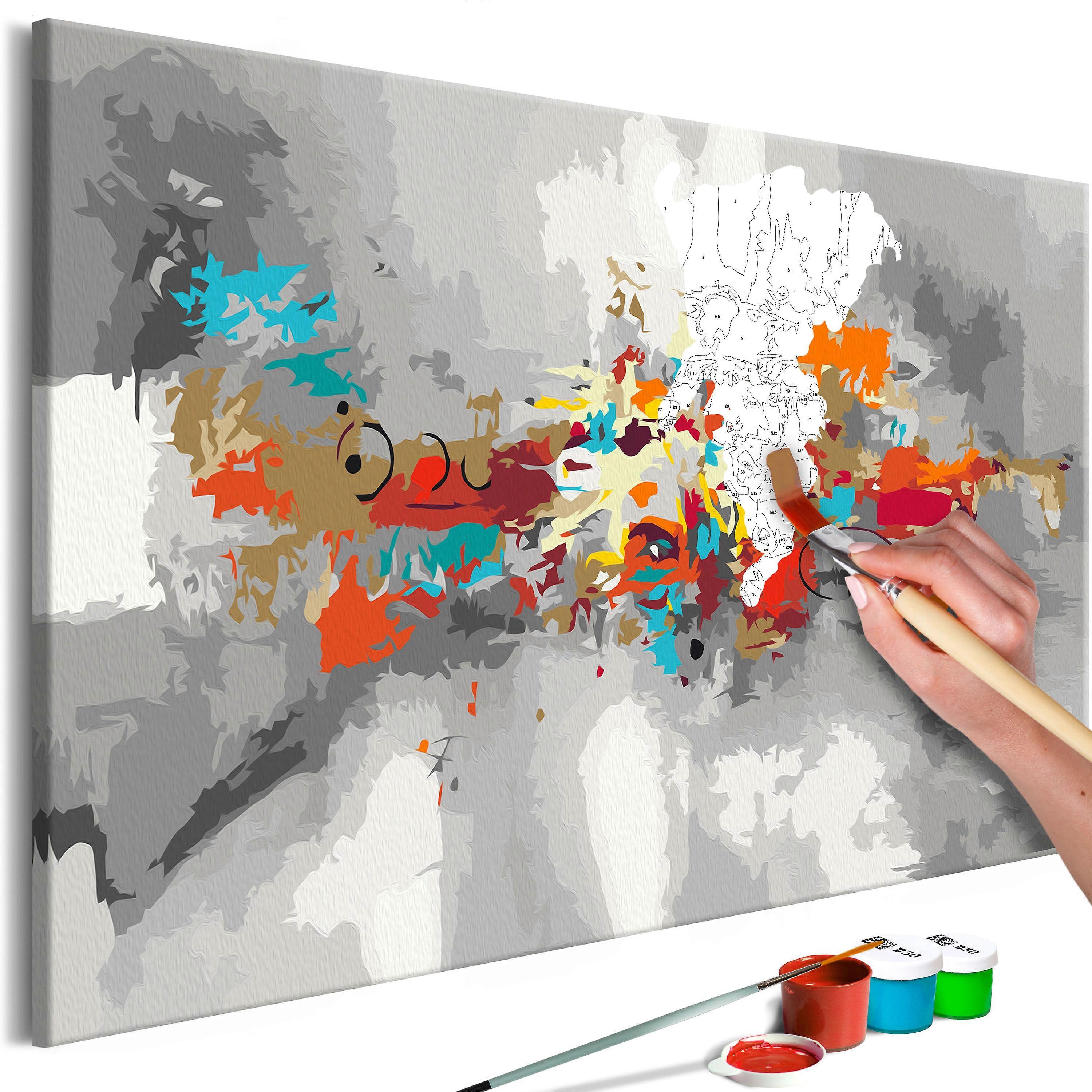 Paint By Numbers Kit - Artistic Disorder