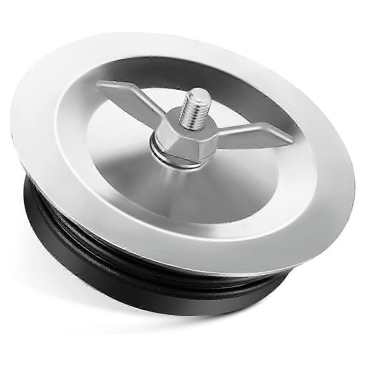 Steel Mechanical Test Plug, Sturdy Sewer Cleanout Cap With Galvanized Screw And Wing Nut Fit For Most Pipe Sink Pool