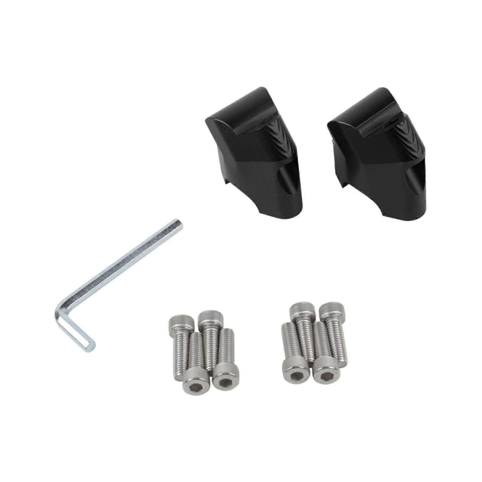 Motor Handlebar Riser Modification Accessories Height Increase Raise Adapter Black