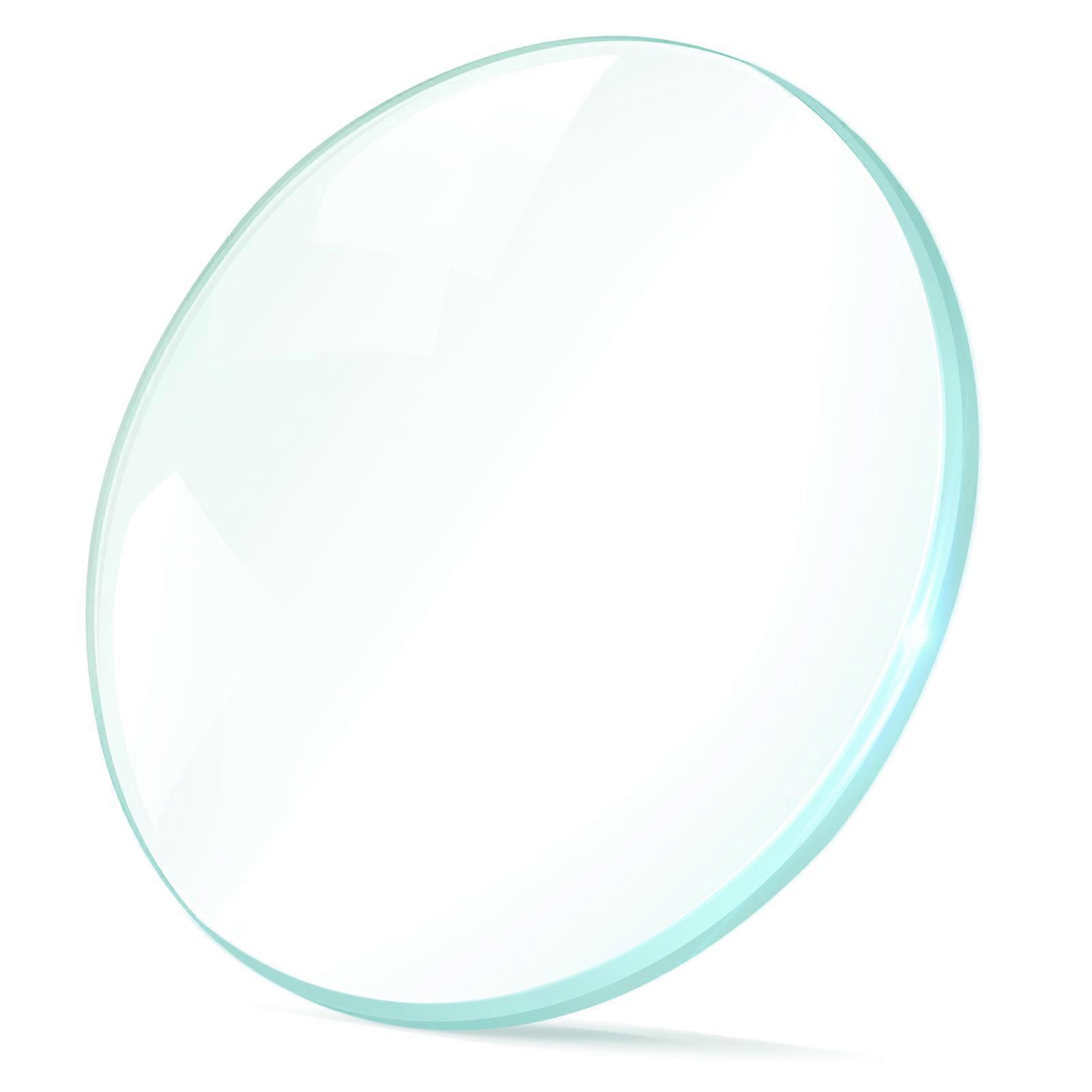 عدسة زجاجية محدبة مزدوجة عدسة بصرية لمختبر التجارب العلمية 30 مم قطر 50 مم البعد البؤري