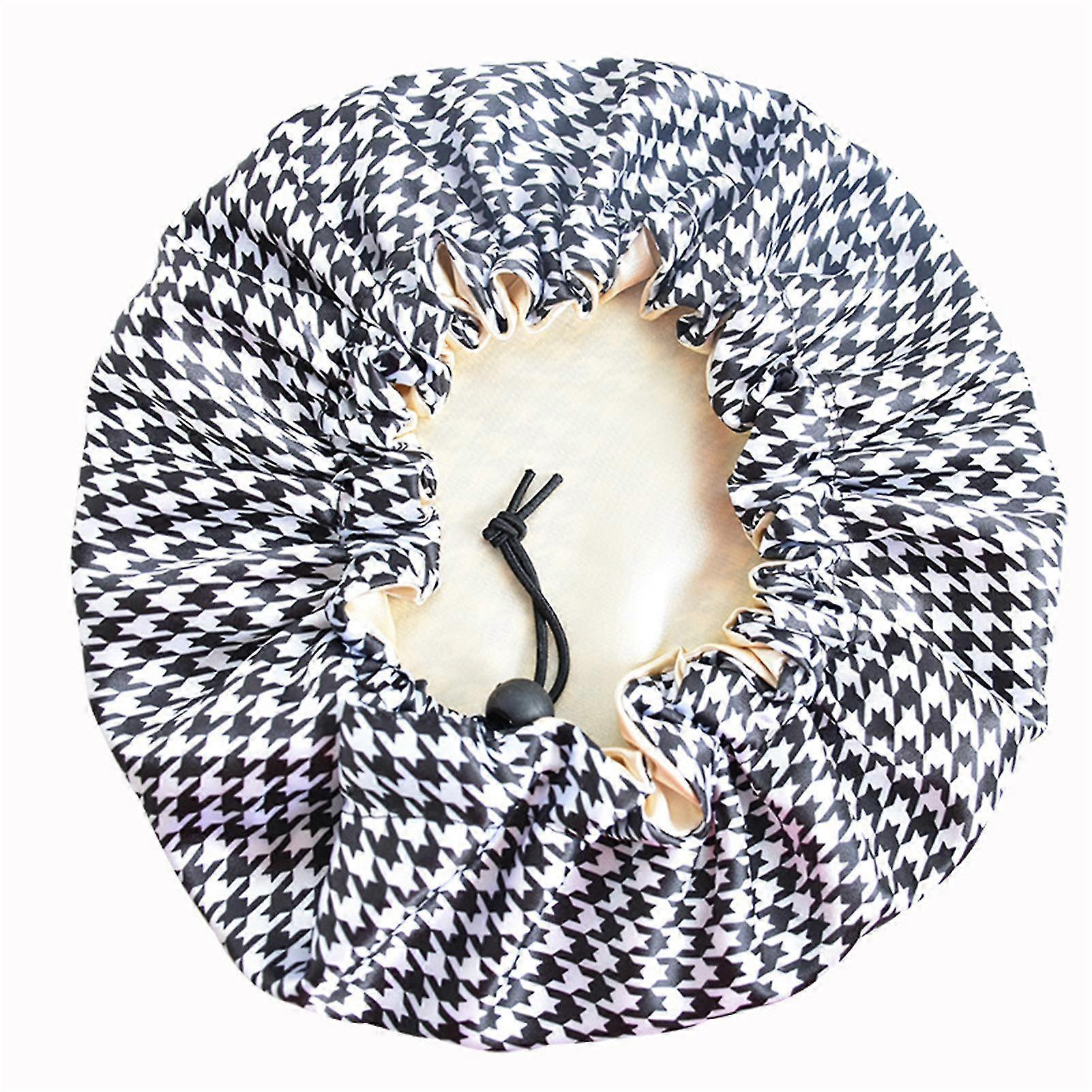 sateng lue barnas sovehette myk natt justerbar dobbel sovehette