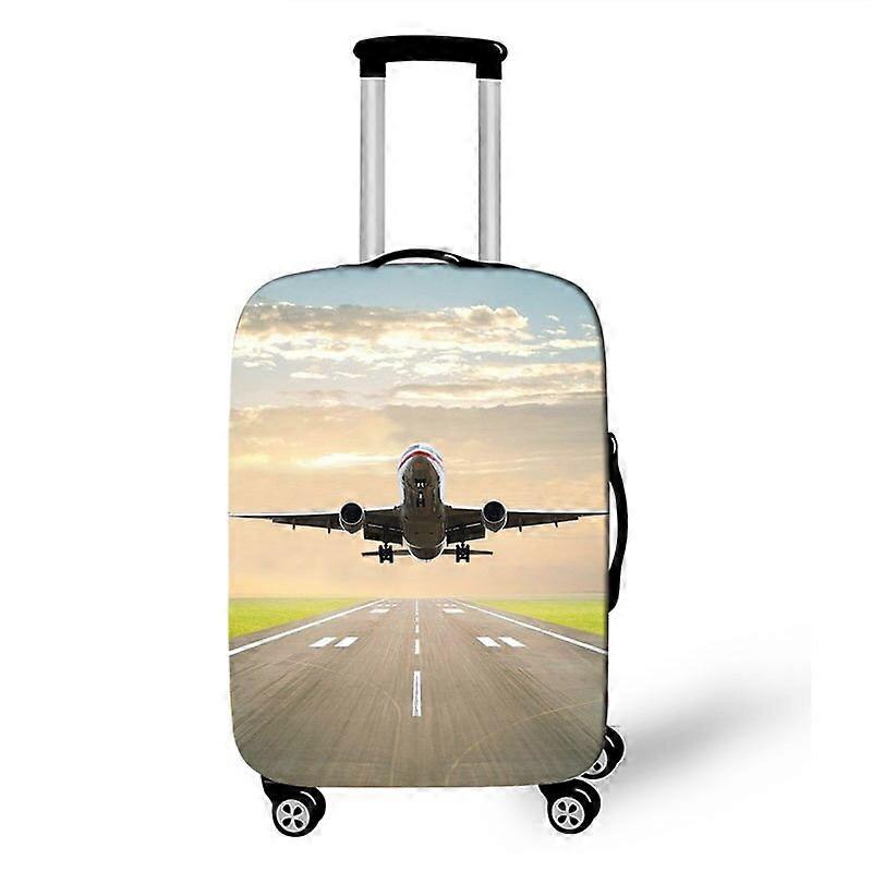 Fashion Plane Aeroplane Print Luggage Cover for Travelling Summer Vacation Suitcase Protective Covers Elastic Trolley Case Cover