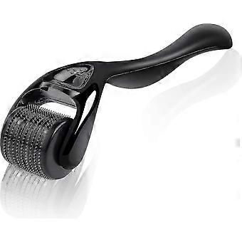 Rullo per barba da 0,5 mm, rullo in titanio per microaghi per uomini e donne, rullo per la crescita della barba per stimolare la crescita dei peli, cura della pelle del viso, rimozione delle cicatrici, 1 pezzo