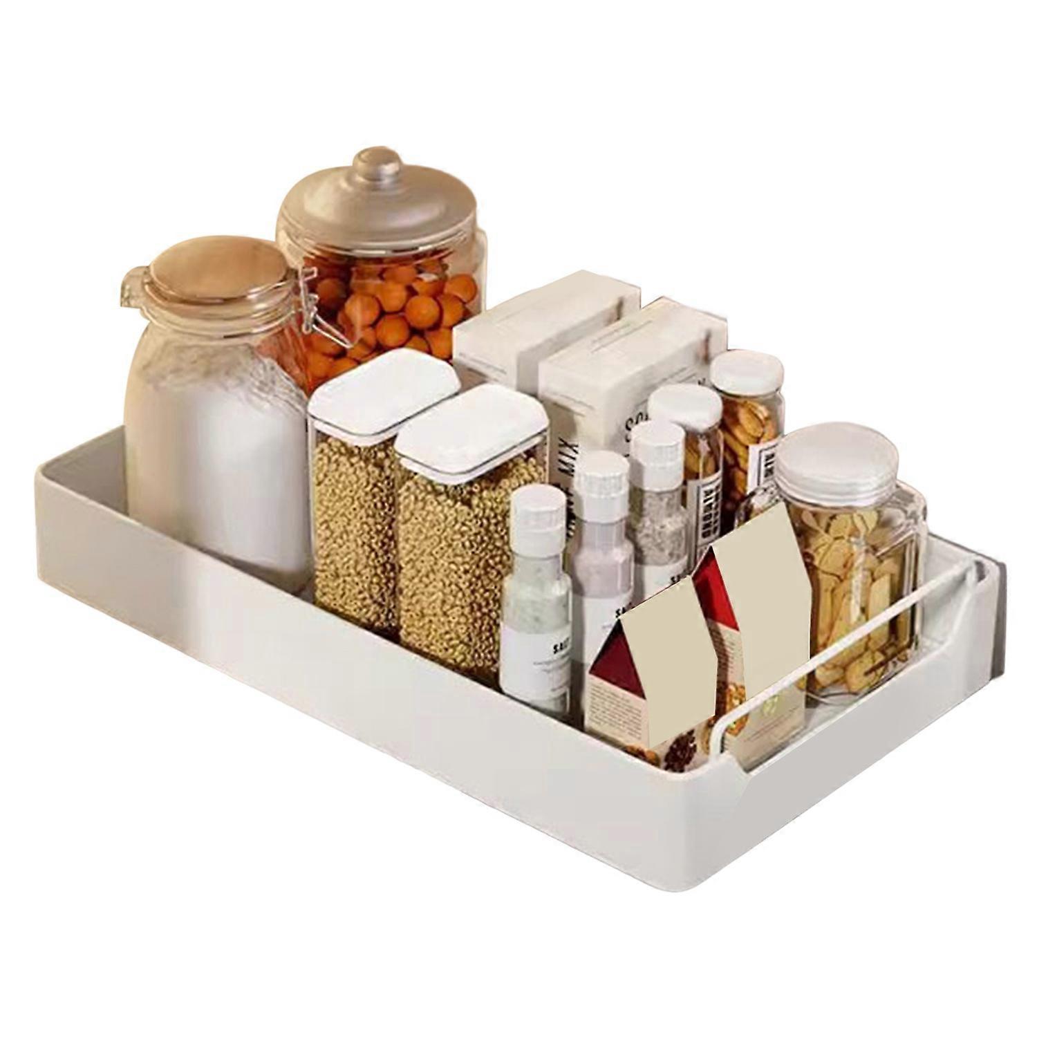 Storage Rack Pull-Out Cabinet Drawer Strong Load-Bearing Expandable Design Easy Installation