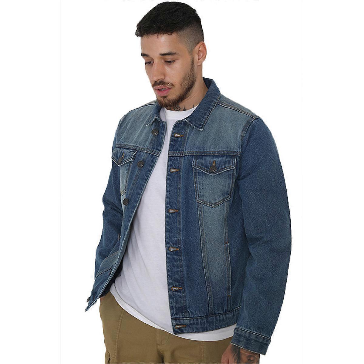 Mens Brave Soul Fielding Denim Jacket