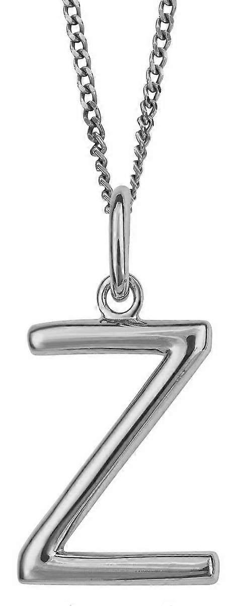 Beginnings Z Initial Pendant - Silver
