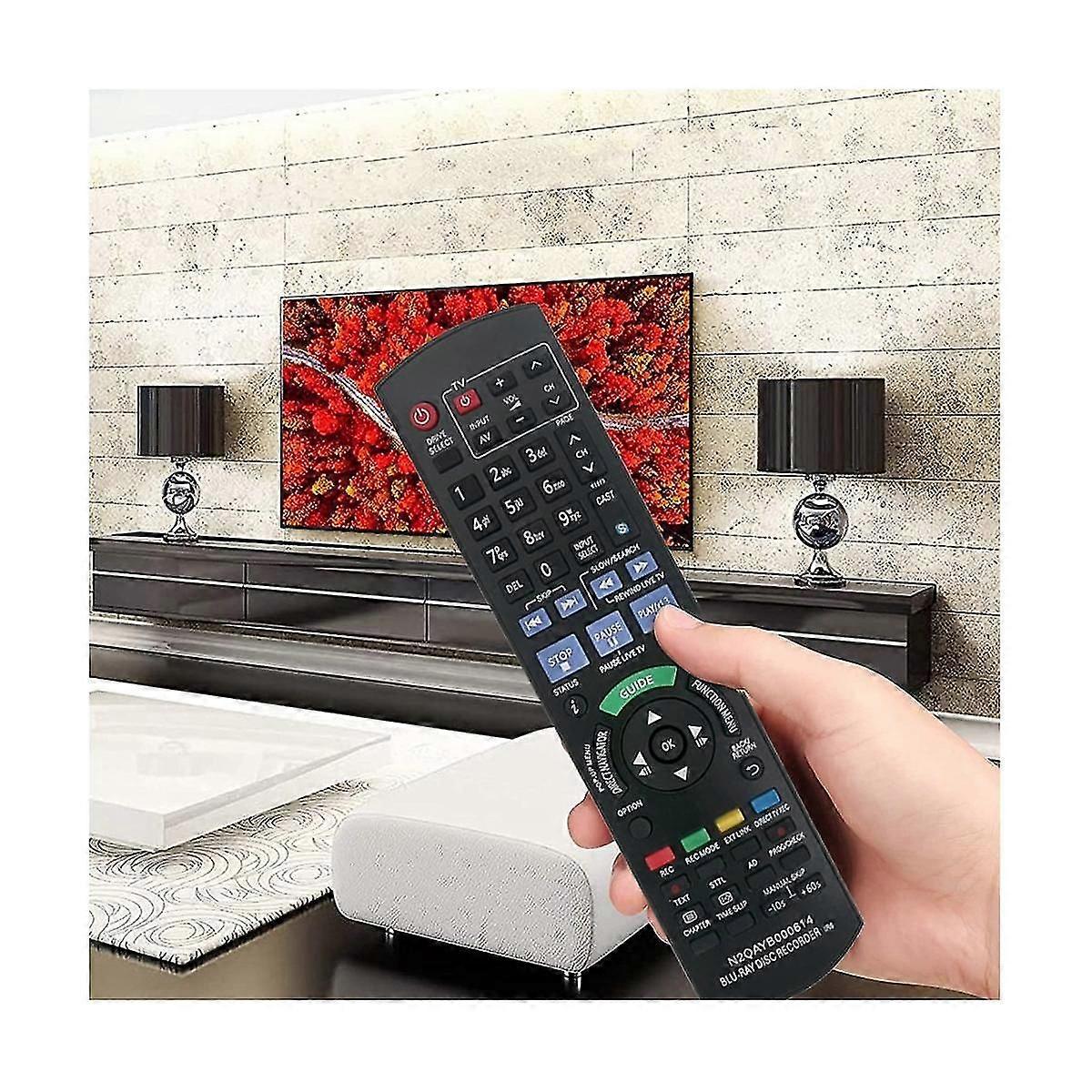 N2qayb000614 For Dvd Blu-ray Player -bwt700eb -bwt700 -bwt800eb -bwt800 Remote Control Replacement