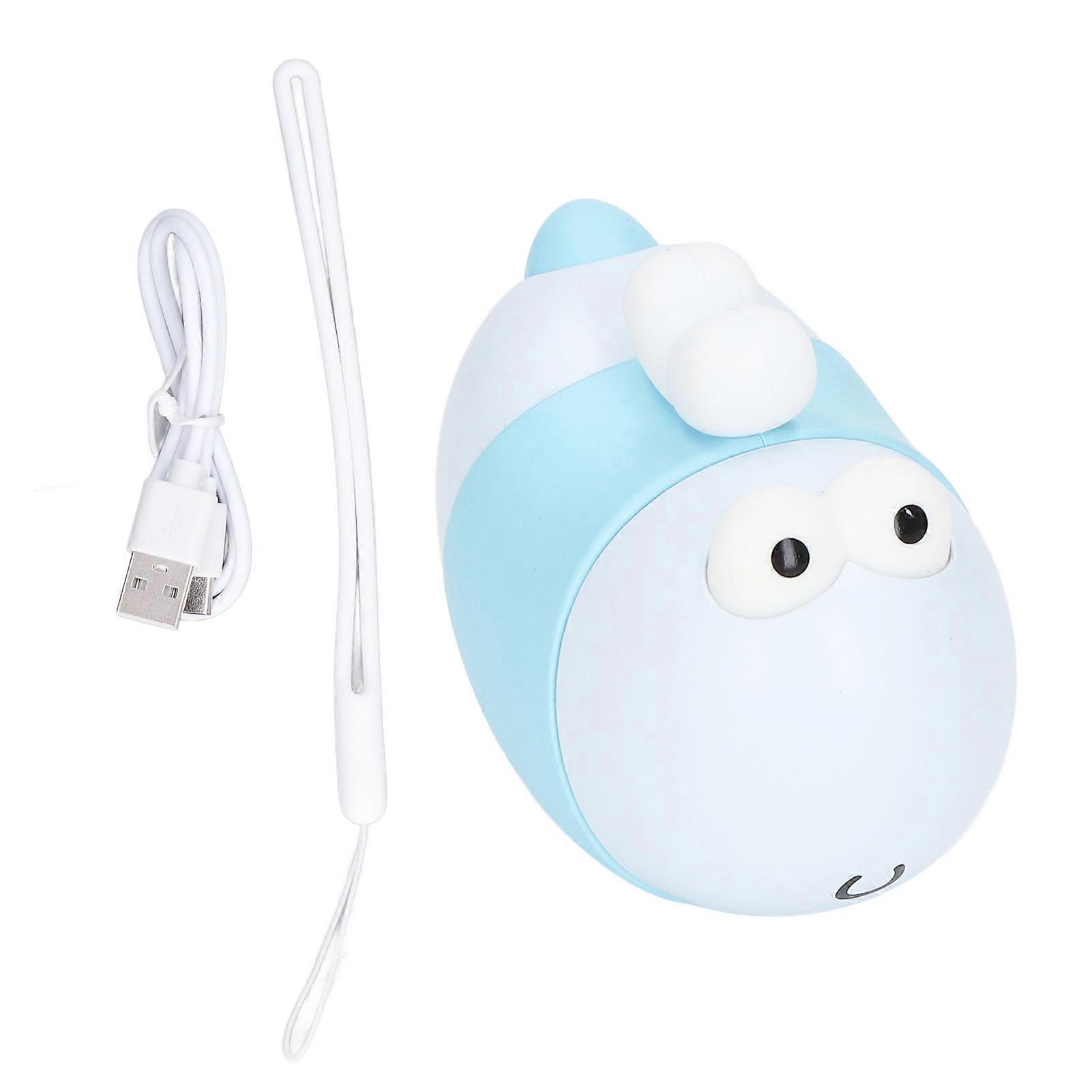 Rechargeable Hand Warmer: Bee Style USB Charge 2 Temp Modes Fast Heating Electric Warmer for Winter Blue