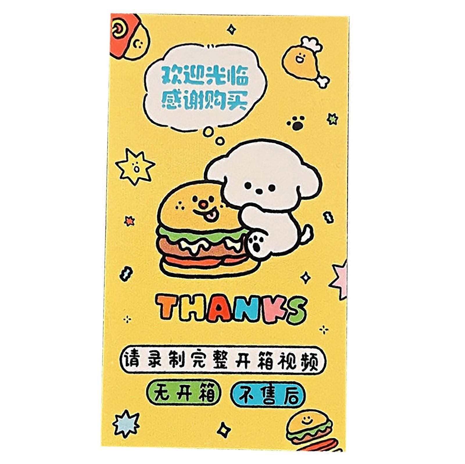 Bright Sealing: Cute Dog Pattern Packing Sticker - Strong Adhesion for Packages & Envelopes