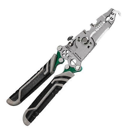 18-in-1 Foldable Wire Stripper with Non-Slip Handle Compact Design Portable Multi-function DIY Cable