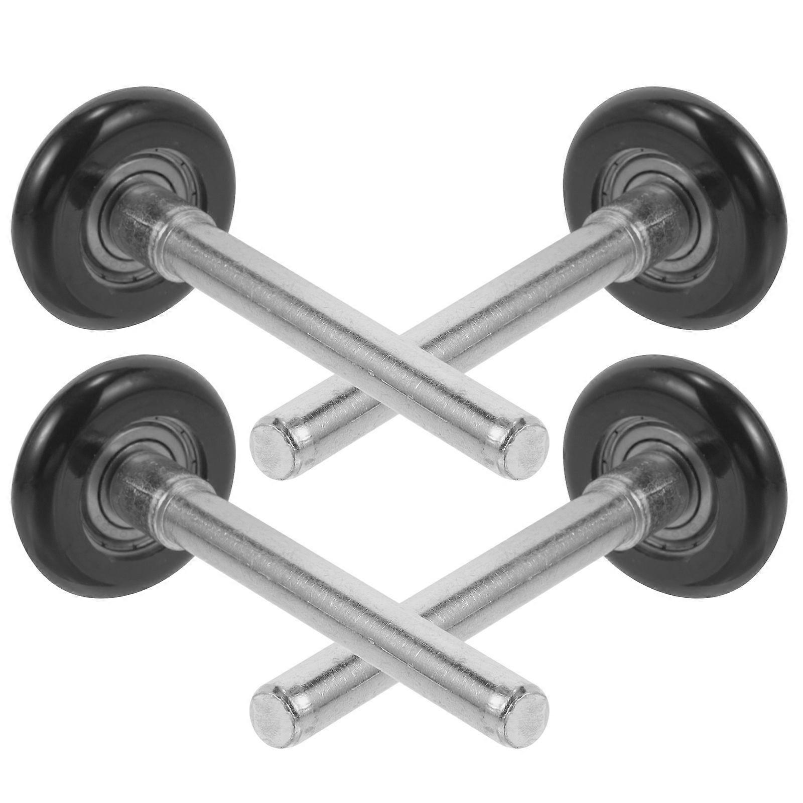 4pcs Garage Door Rollers Precision Nylon Garage Door Rollers Door Wheels with Stem