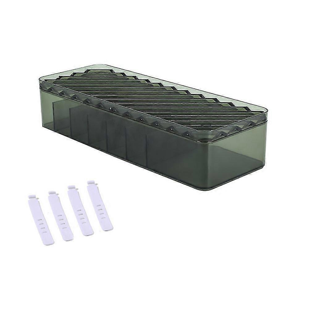 Storage Cable Box Hub Finishing Box Desktop Data Cable Box Nail Jewelry Box Storage Box