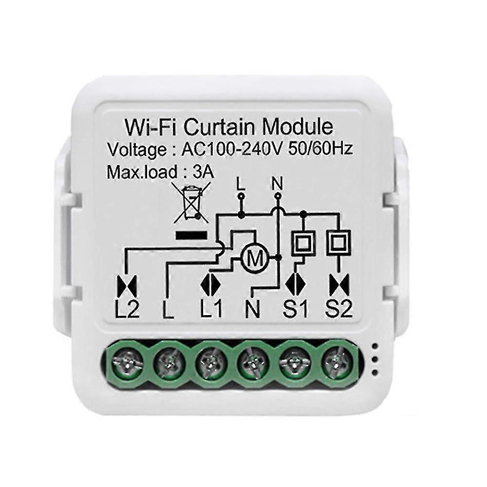 Tuya Smart Wifi Curtain Module Blind Switch For Roller Shutter Electric Motor Work With For Google