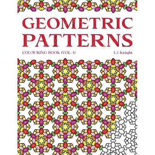 Geometric Patterns Colouring Book: 50 Unique Pattern Designs (Ljk Colouring Books)