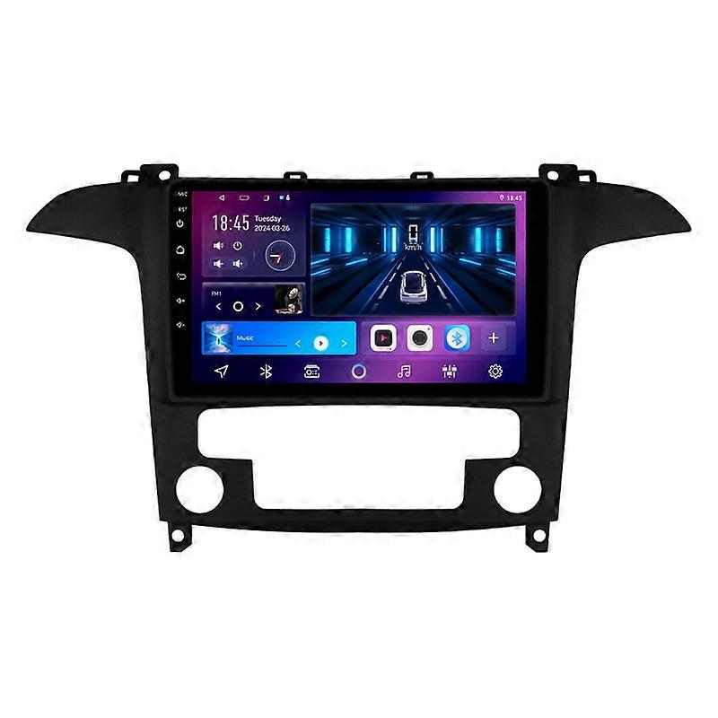 2 Din For FORD S-Max 2007-2015 Carplay 4G 8-core WIFI Android Auto Car Radio Player Stereo Car Multimedia Video Player GPS Navigation DSP RDS
