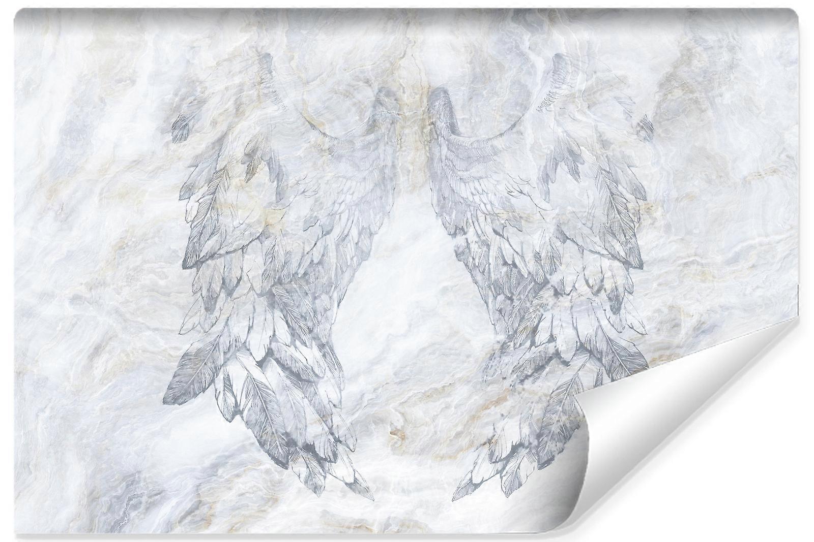 vardagsrum, väggmålning, sovrum, abstrakt, marmor, vingar, glamour, stil