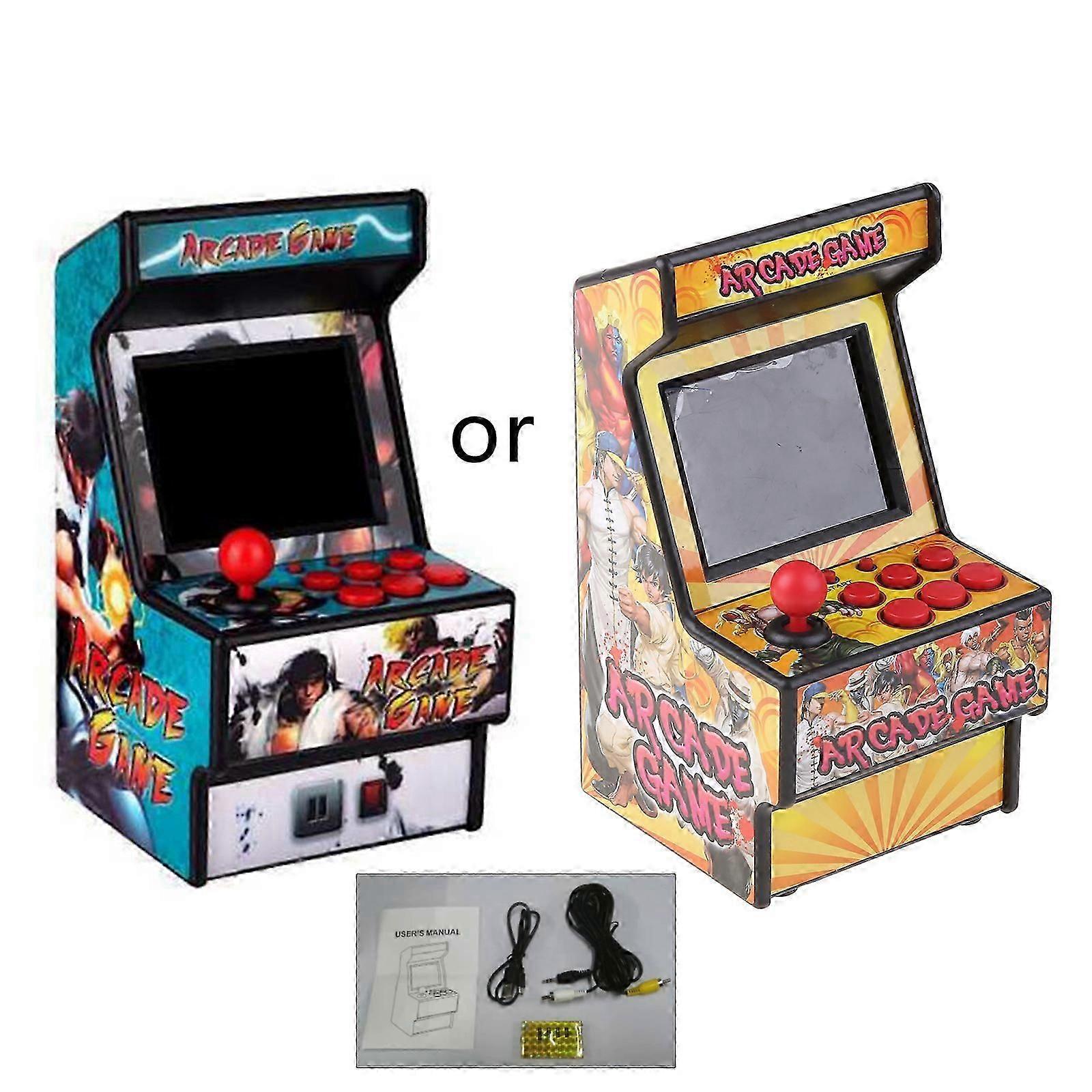 Game Machine Built in 156 Classic Handheld Games with Rechargeable Batter