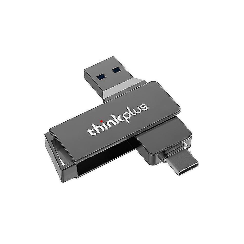 High-quality Usb3.0+type-c Dual-port U Disk Rotatable Metal Usb Flash Drive