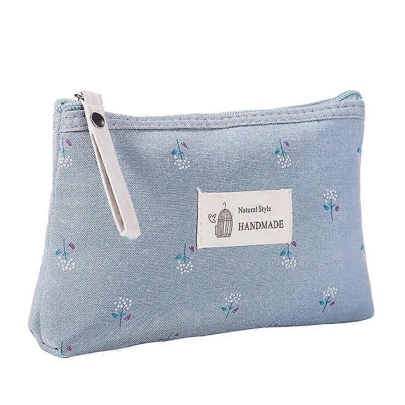 Waterproof Canvas Makeup Bag for Travel and Storage