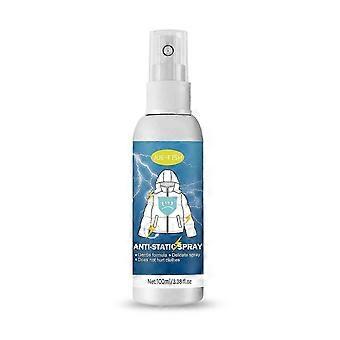 Spray antystatyczny, usuwa ładunek elektrostatyczny z włosów i ubrań, nie niszczy ubrań, jest bezpieczny i nie podrażnia (100 ml)