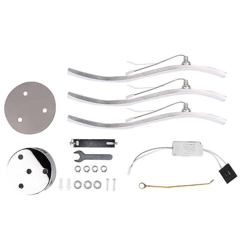 Fork-Shaped Ceiling Lamp for Bedroom, Living Room & Balcony, 85-265V Adjustable Height, Modern Design, Energy Efficient