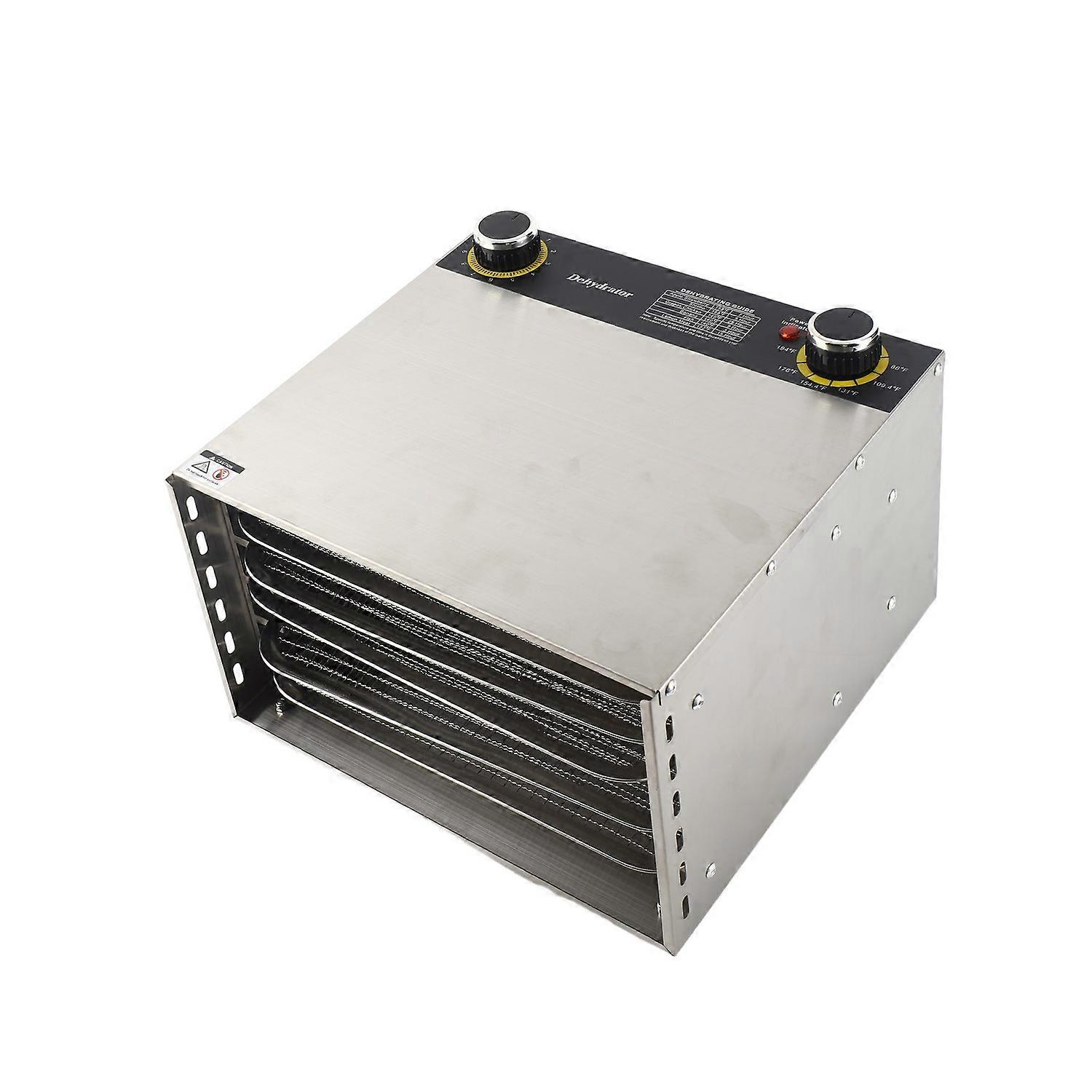 Dehydrators for Food and Jerky with 24H Timer 5 Drying Racks 400W 30-90℃ Vegetable Fruit Dehydrator