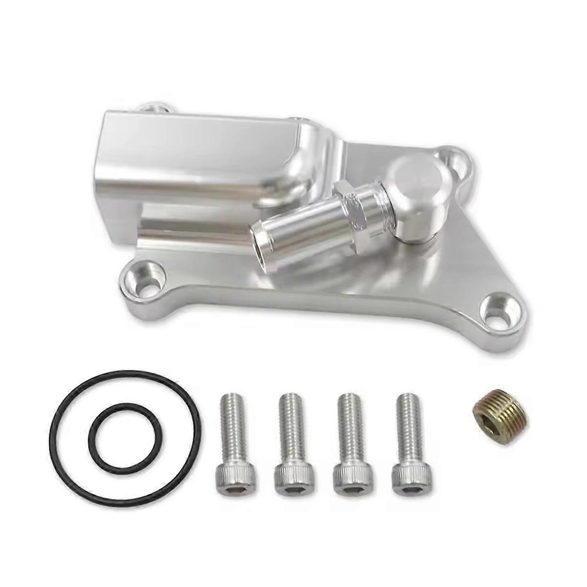 Upper Coolant Housing Replacement for K20 Z3 K24 K Series Convenient Installation with Straight Elbow Hose
