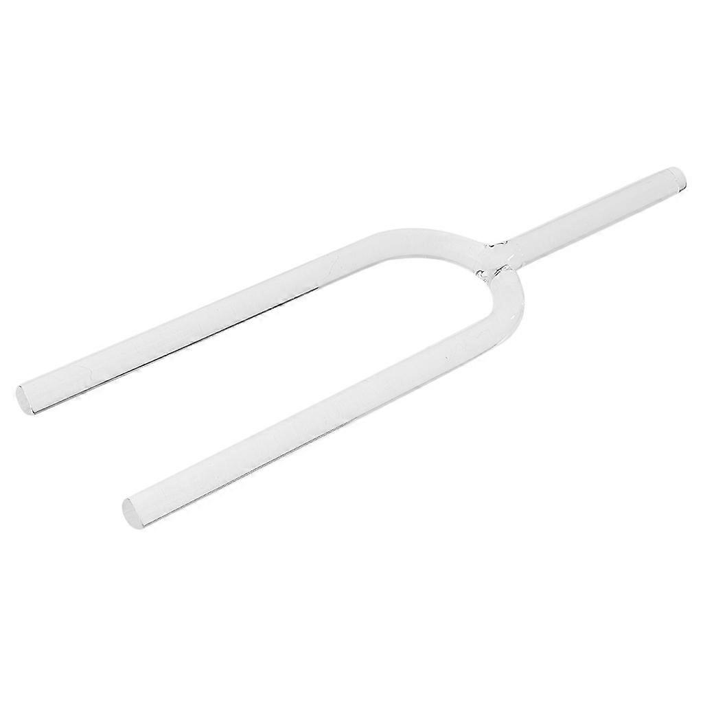 Crystal Tuning Fork Frosted Singing Bowl for Meditation Relaxation Dia 12mm