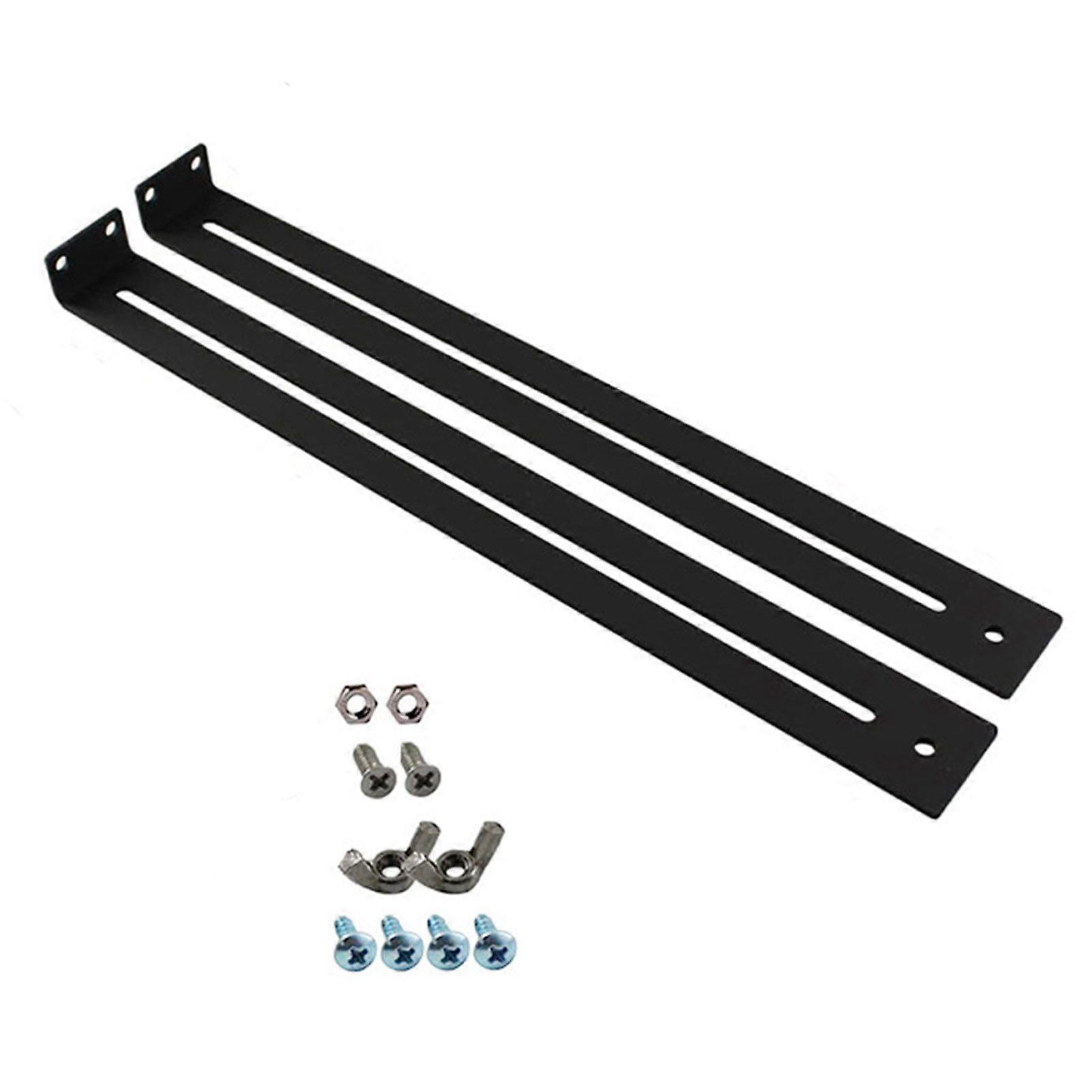 1/2 Sets Drawer Repair Kit with Screws Wood Particleboard MDF Chest of Drawers Breakage Reinforce Bracket Middle Mount Furniture Repair Accessory