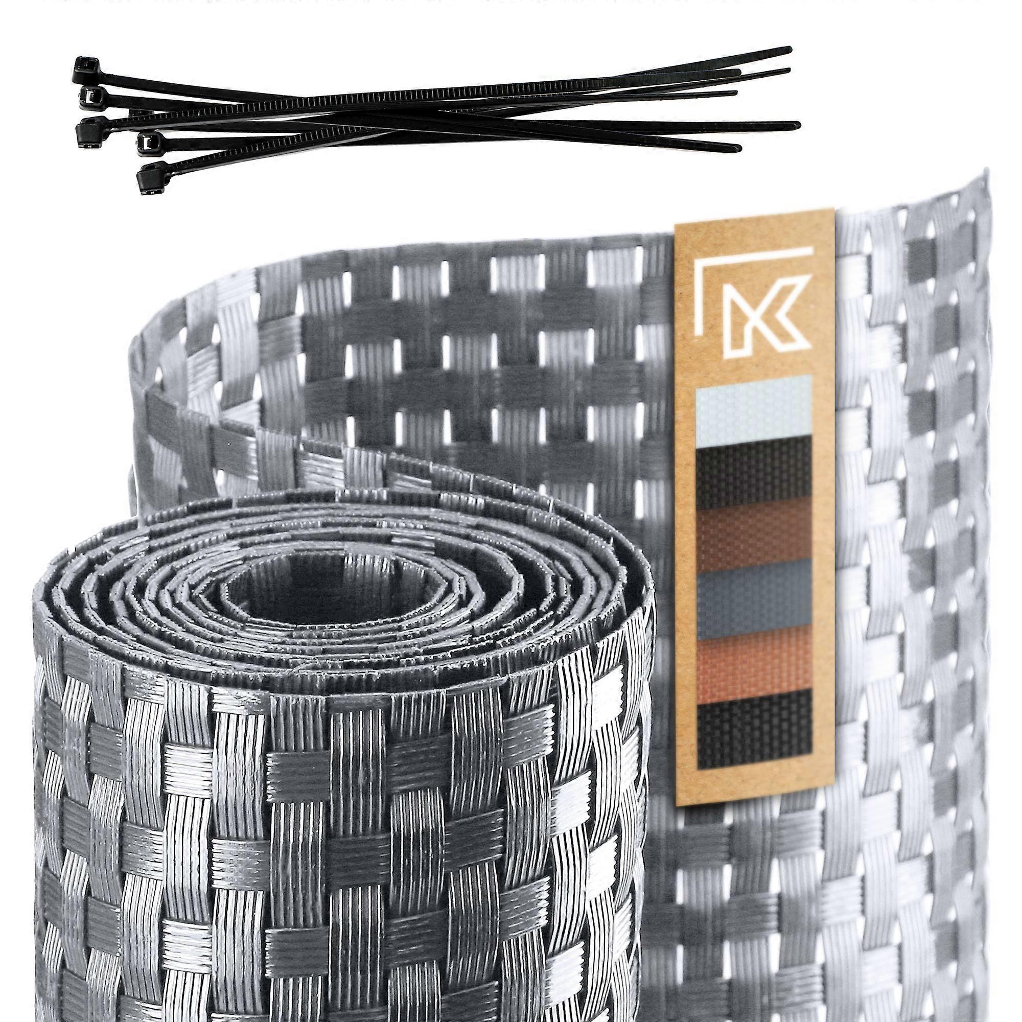 KADAX Balkonabdeckung Techno Rattan Balkonmatte 1x1m