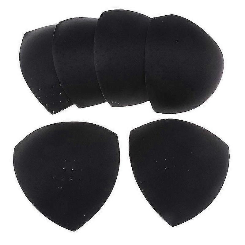 3 Pairs Womens Bikinis Removable Bra Pads Inserts Triangle Sponge Beachwear