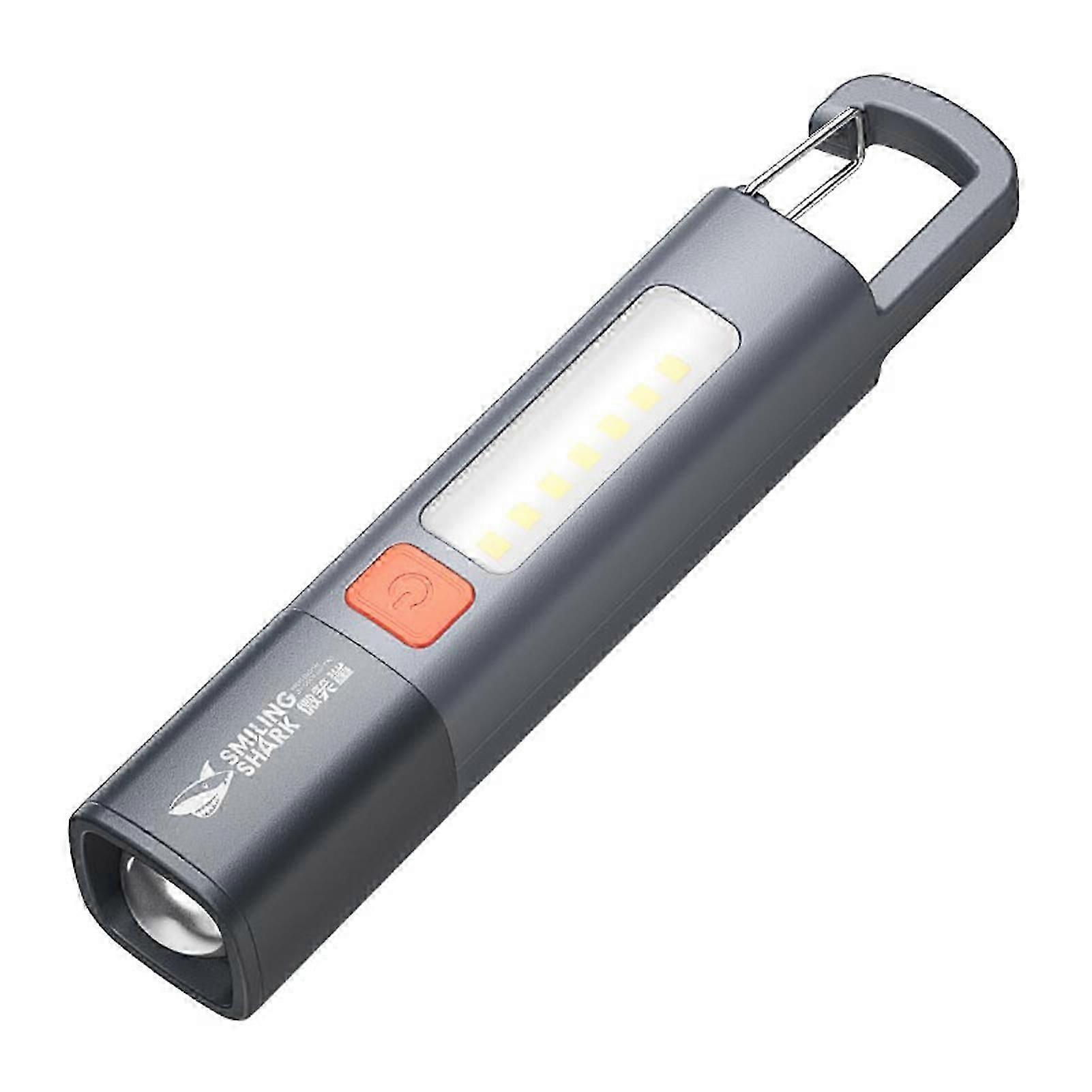 Strong Light Portable Flashlight Power Banks Functional Waterproof Flashlight for Emergency