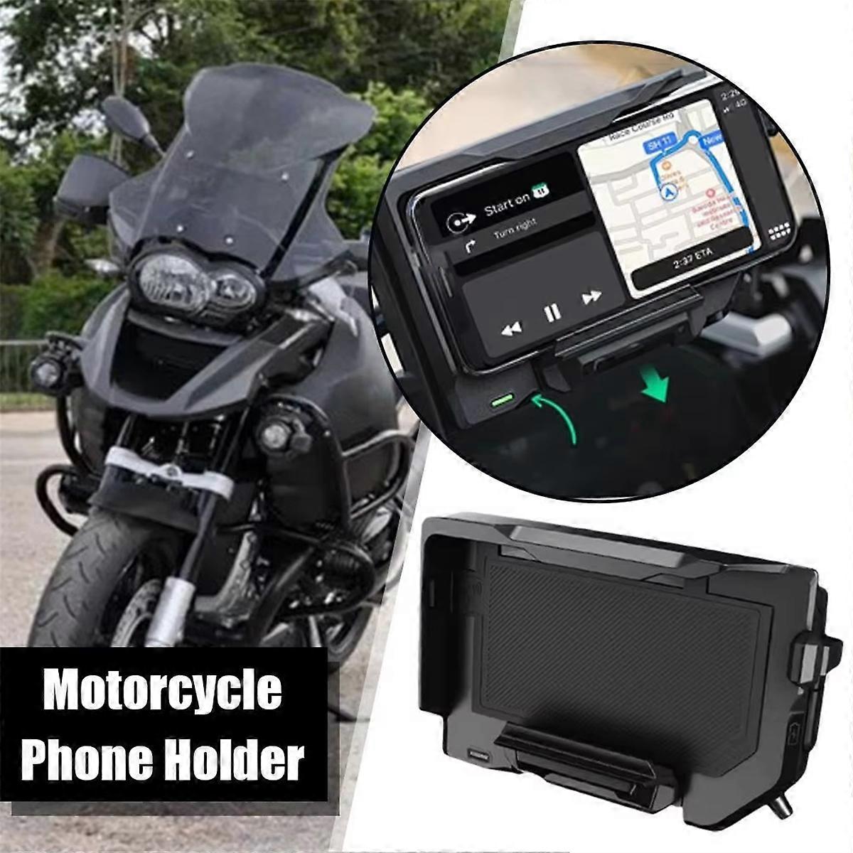 Porta Cellulare Moto Bmw Staffa Navigazione BMW R1250GS ADV - Supporto Telefono Con Ricarica Wireless Per Moto Supporto Telefono Bmw Gs - Foto 9