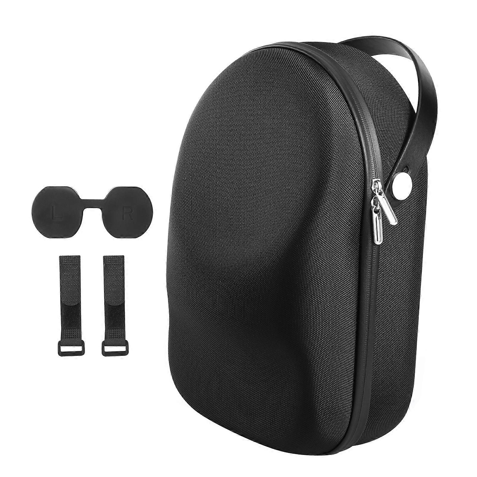 Durable Carrying Case for VR Headset Secure Storage Solution for Your Virtual Reality Gear Protective EVA Hard Box  Black