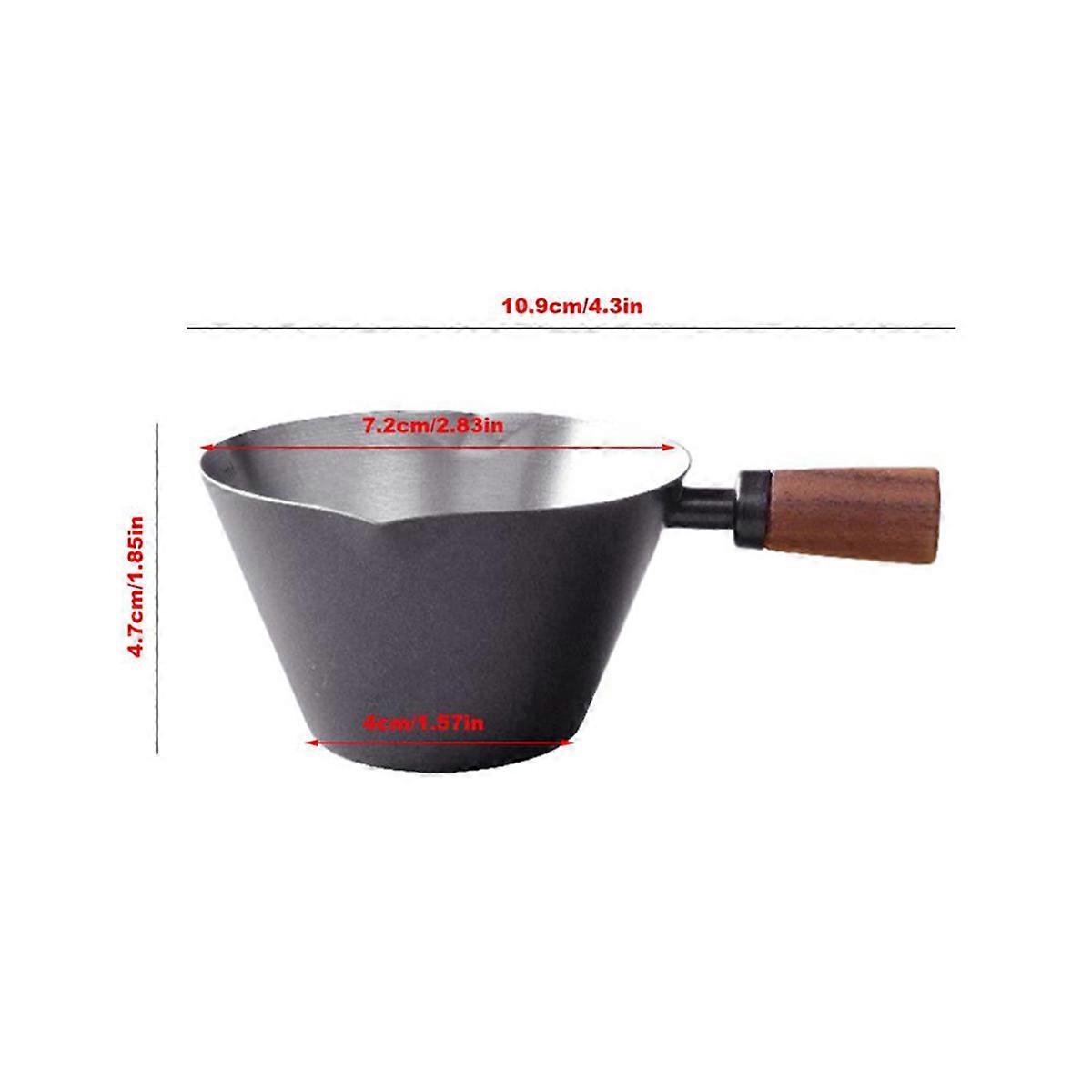 90 ml-es rozsdamentes acél mérőpohár eszpresszó csészék kis kávé tejes kancsó eszpresszó shot csésze Mea