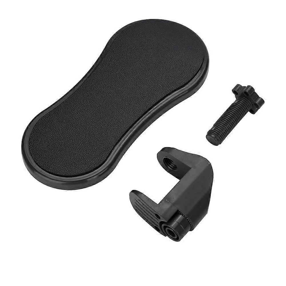 Table Computer Hand Bracket Wrist Protector Mouse Pad Bracket Armrest Holder (Black）