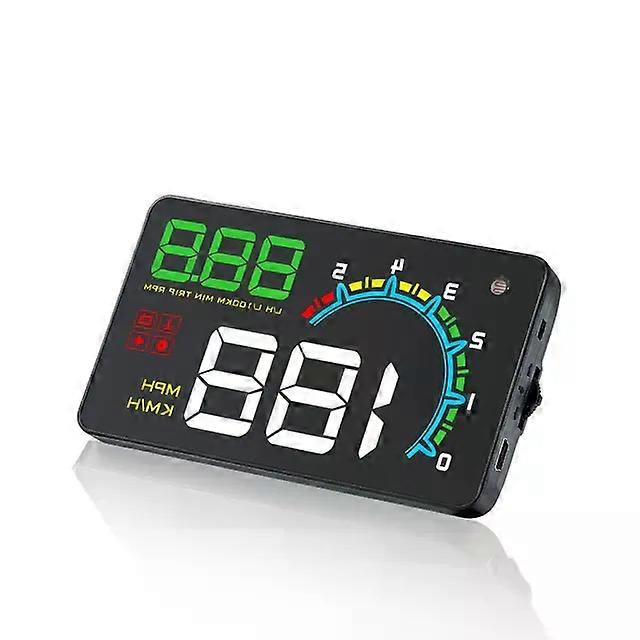 D3000 EOBD OBD2 Car Head Up Display Windshield Projector Alarm Digital Speedometer Auto Electronics Accessories LCD HUD