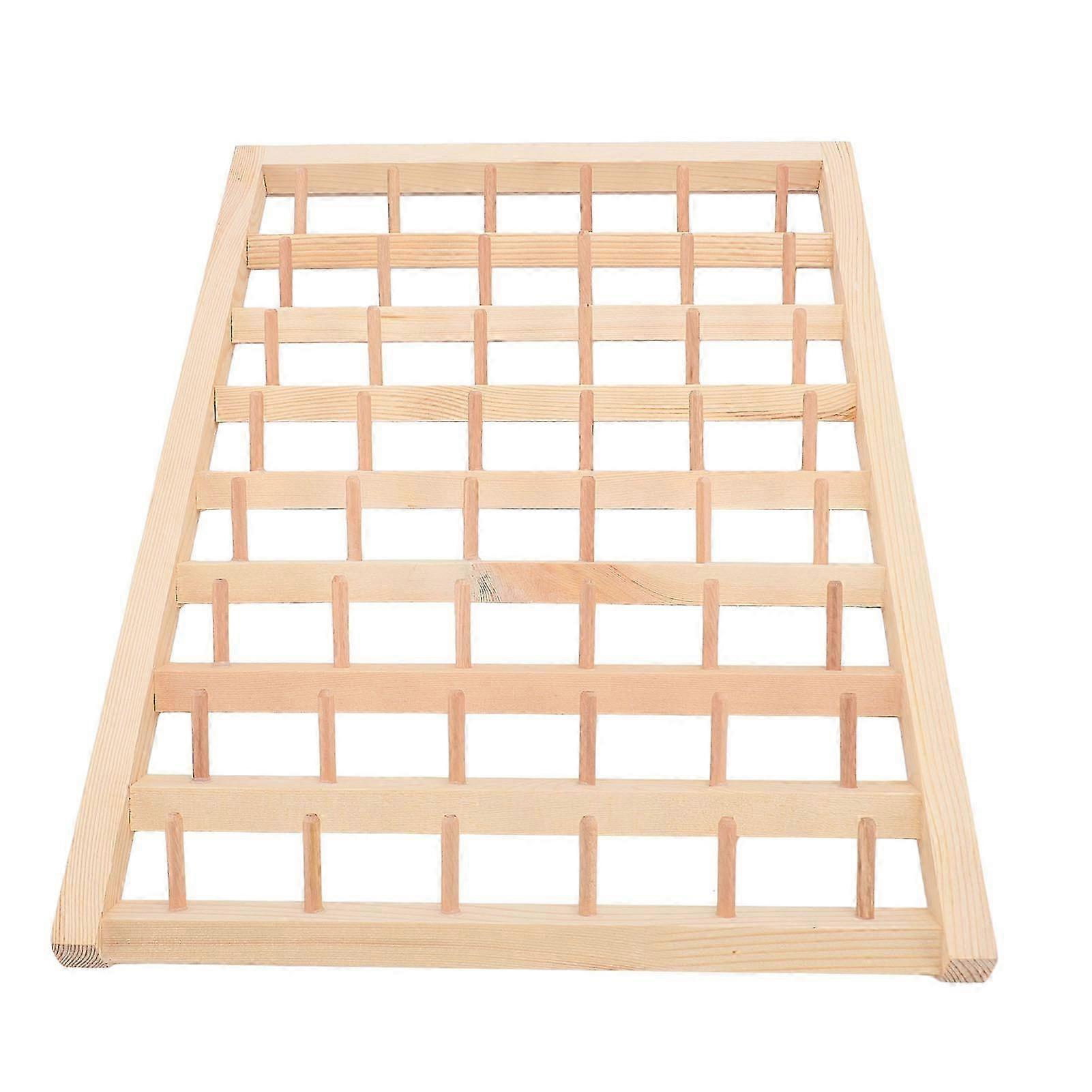 Wall Mounted 48 Spools Thread Rack - DIY Eco - Friendly Embroidery Thread Organizer for Household Sewing