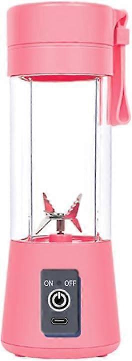 Pink blender for travel and kitchen use