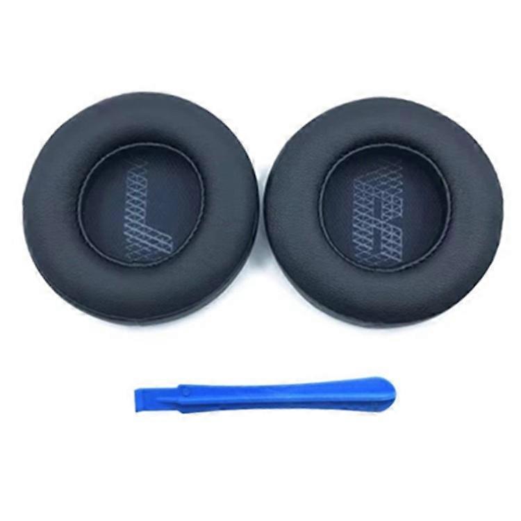 1 Pair Compatible For JBL Live 400BT / 460NC Ear Pads Protein Leather Cushions with Removal Tool