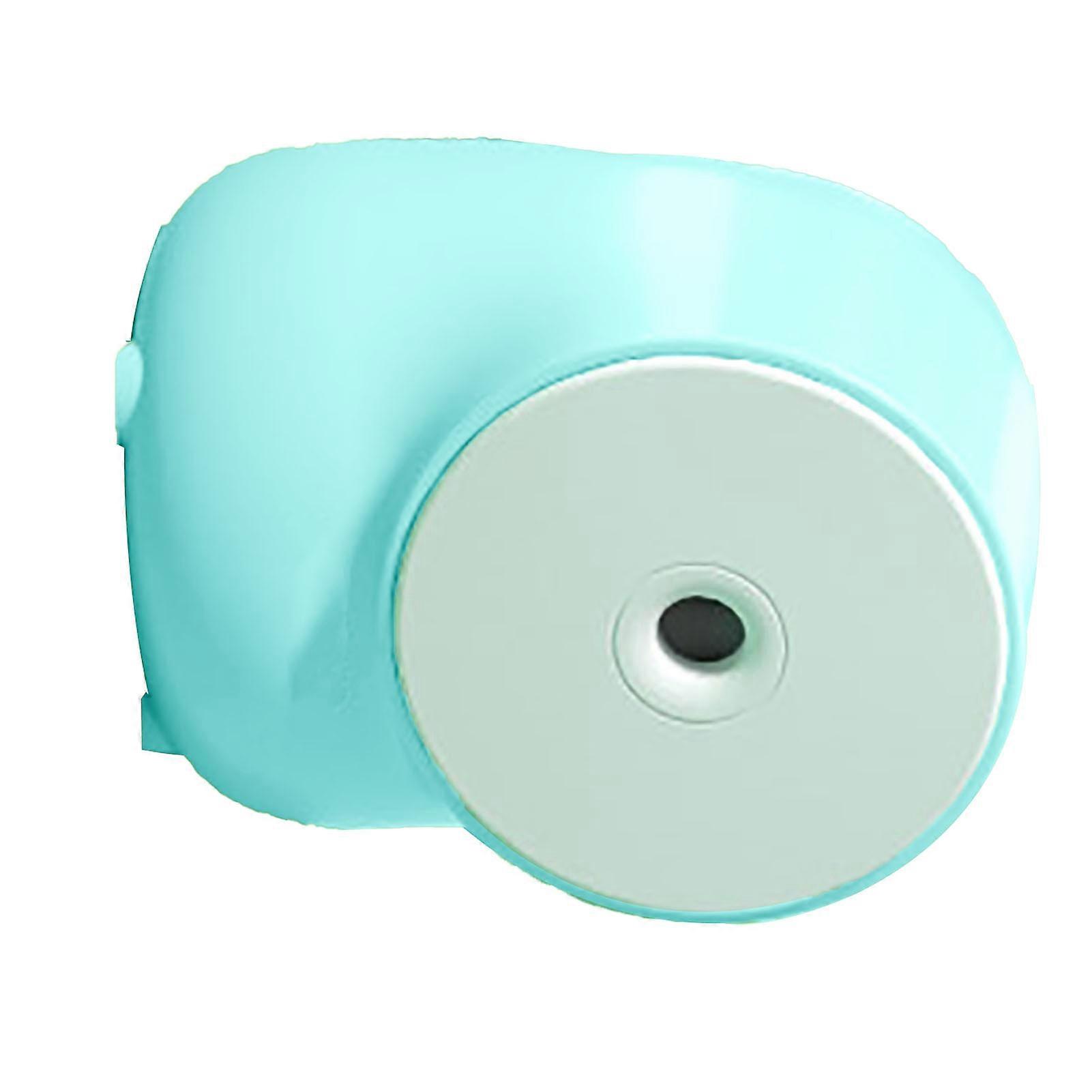 Manual Pencil Sharpener Portable Hand Crank Auto Feeding Blue
